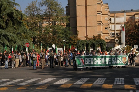 Alpini a Salsomaggiore: Alpini sezione di Bergamo